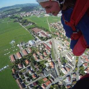 Fallschirmspringen Kempten Durach im Allgäu 3