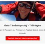 Thüringen Gera Tandemsprung